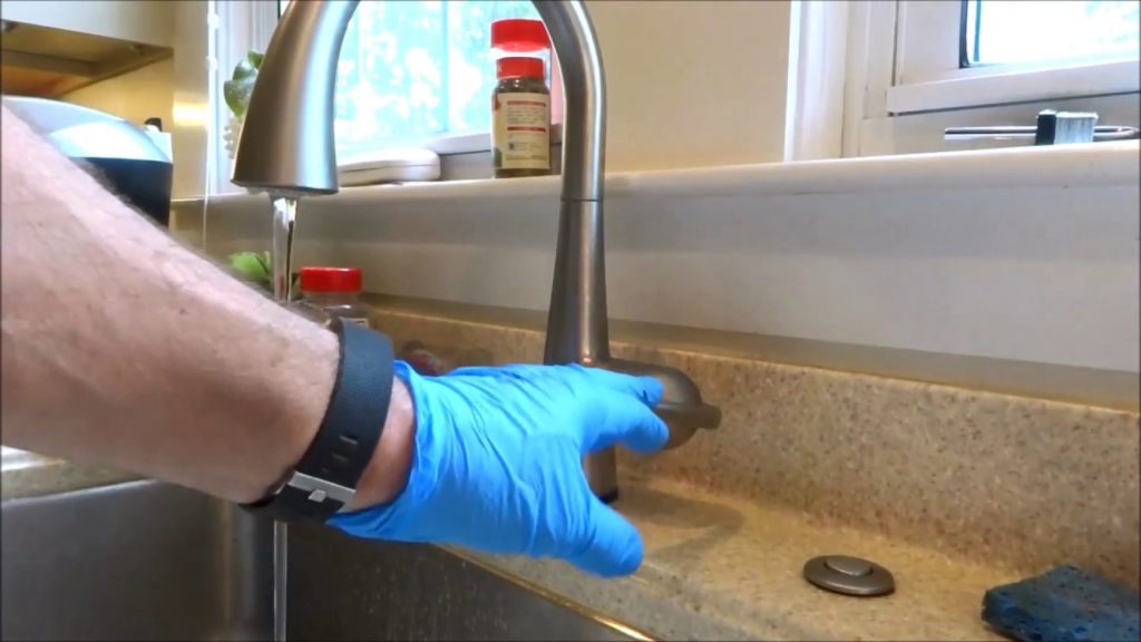 How To Replace Batteries In A Touchless Kitchen Sink Faucet